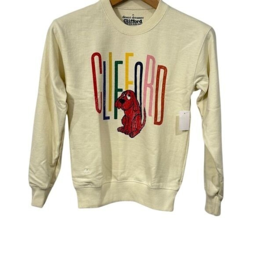 Urban Outfitters Desert Dreamer Size XS Clifford‎ the Big Red Dog Sweatshirt Top